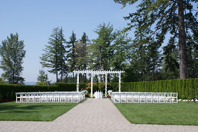 Hochzeit im Grünen