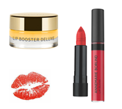 Lip Booster Deluxe und Lippenstift