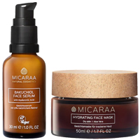 MICARAA Face Serum und Hydrating Face Mask