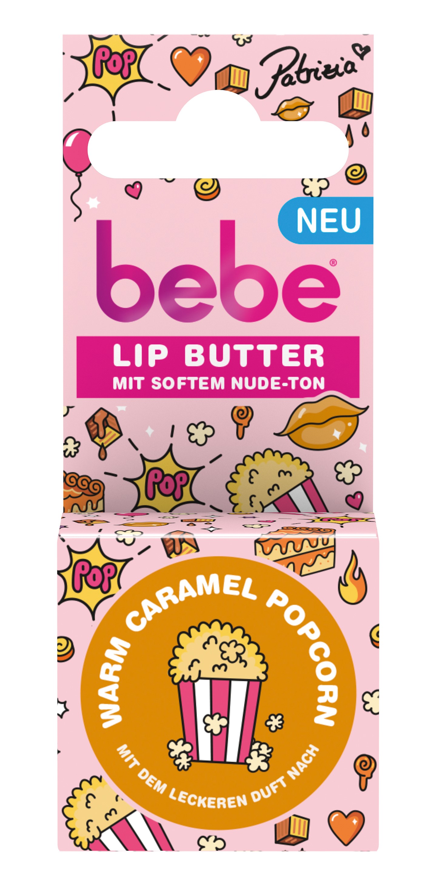 jjbe03.03b bebe lip butter warm caramel popcorn co kreiert by patrizia palme 2.99 euro highres